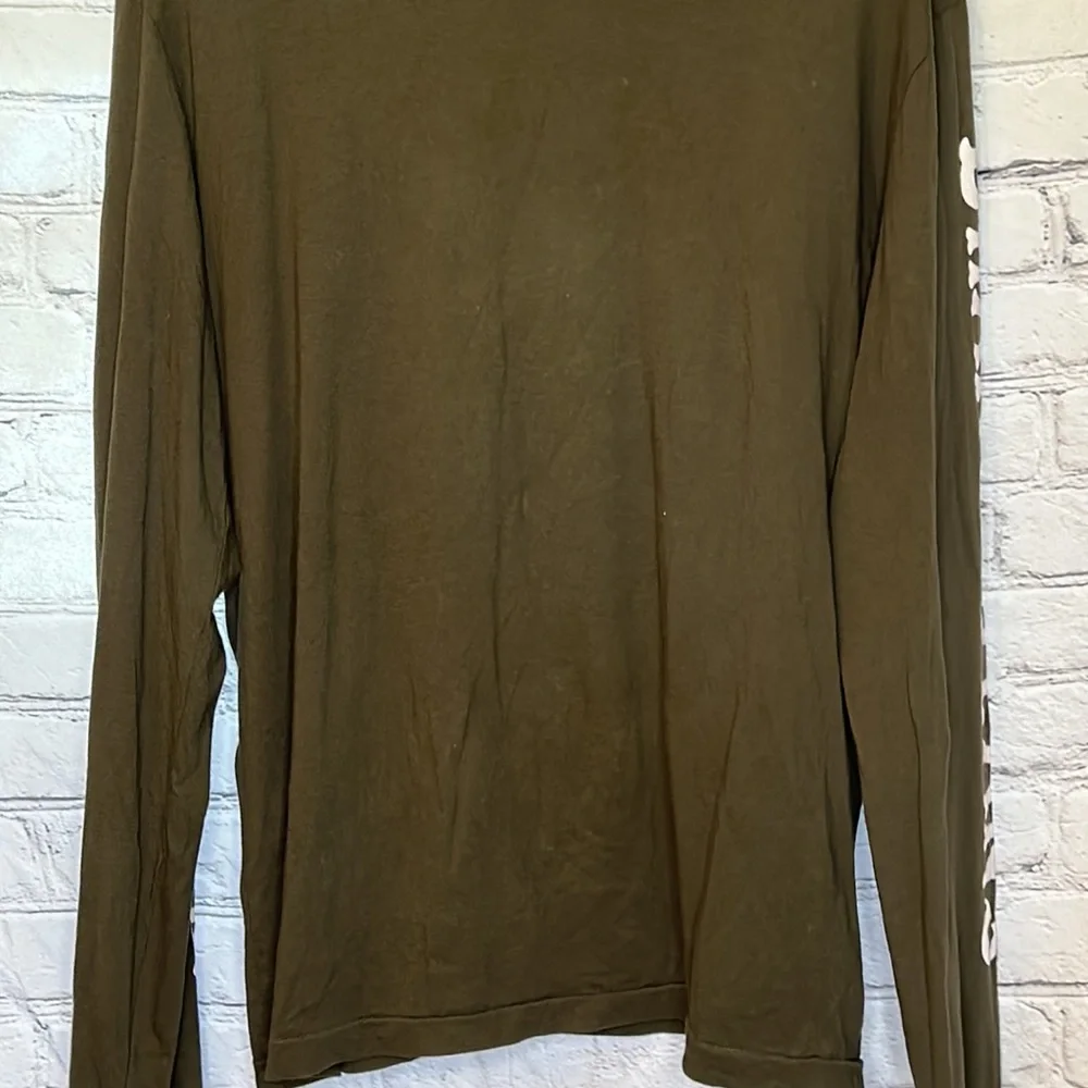 True Religion Hunter Green Long Sleeve T-Shirt Size XXL Excellent Condition